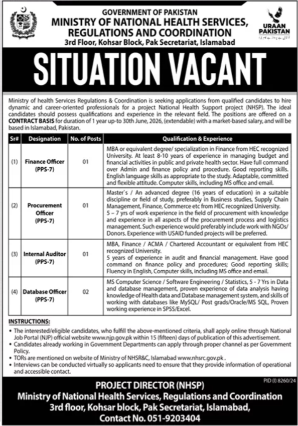 latest health jobs