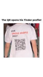 Tinder QR: Scan Someone’s Forehead for Their Dating Profile
